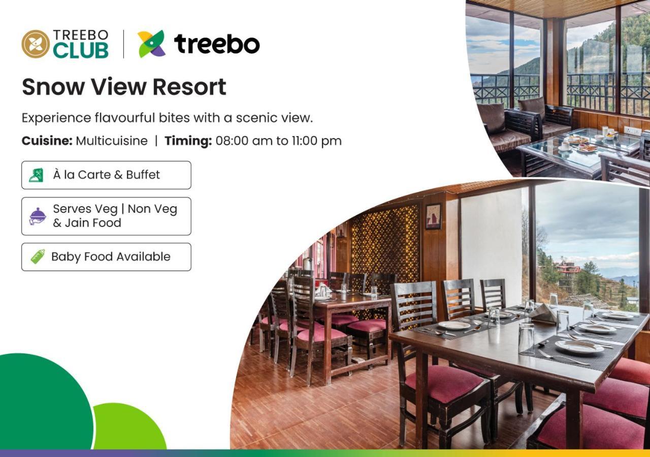 Treebo Snow View Resort Kufri With Mountain View Shimla Exterior photo